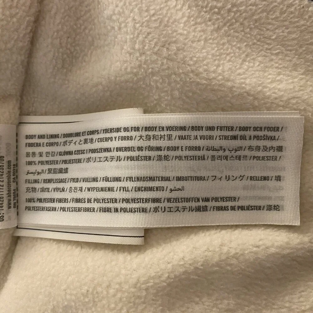 Abercrombie & Fitch Women's Quilted Jacket with Hood - Black - XS - Picture 6 of 6